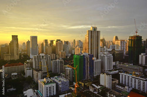Bangkok city on morning © 2nix