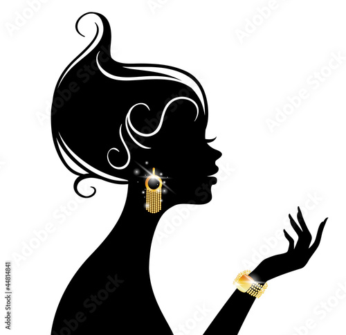 Vector illustration of Beauty woman