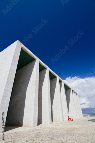 weird cement monument structure