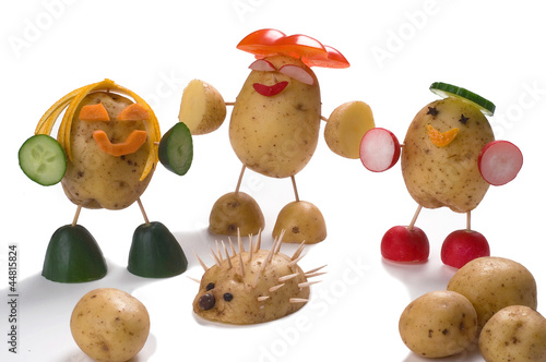 Creative fun - Potato figures