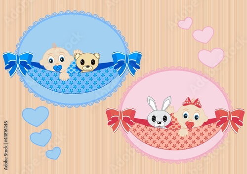 sleeping children