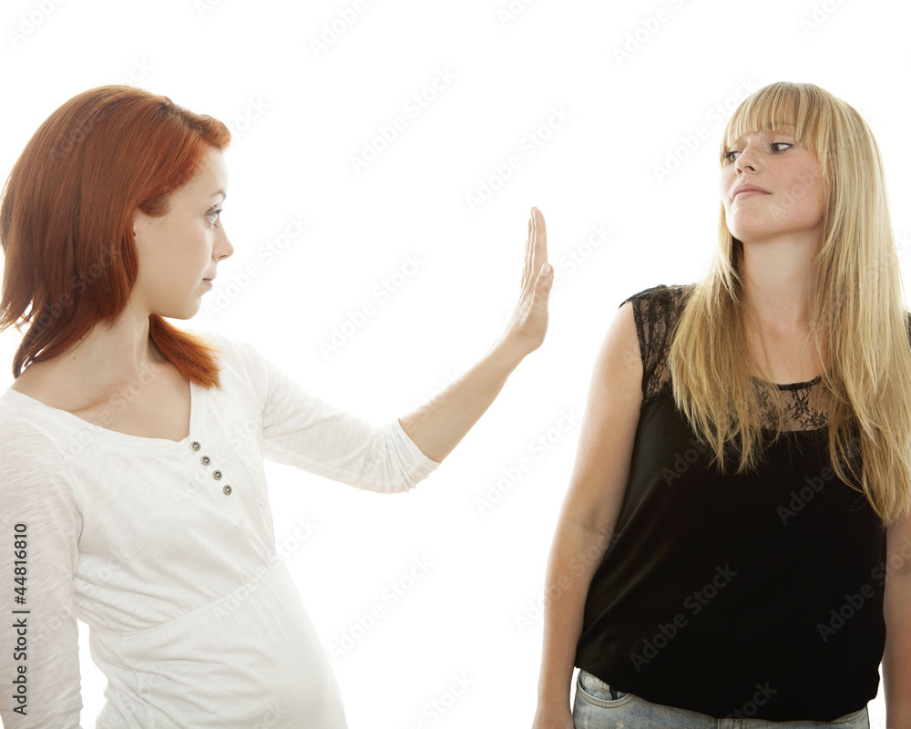 beautiful red and blond haired girls say stopp talking to me beautiful red and blond haired girls say stopp talking to me
