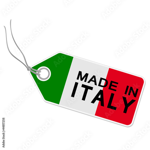 Anhänger mit  MADE IN ITALY