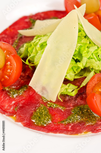 Meat carpaccio