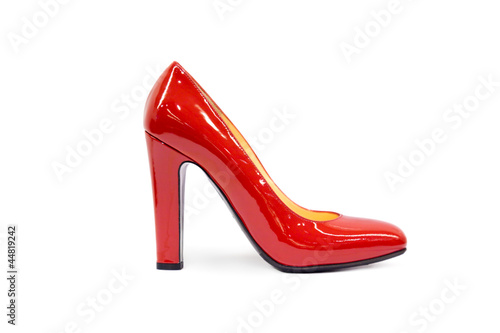 Red female shoe-2
