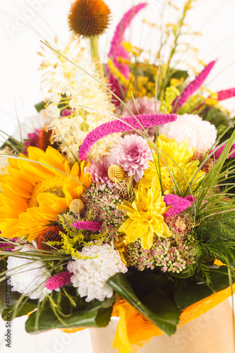 Wallpaper Mural bouquet of colorful flowers Torontodigital.ca