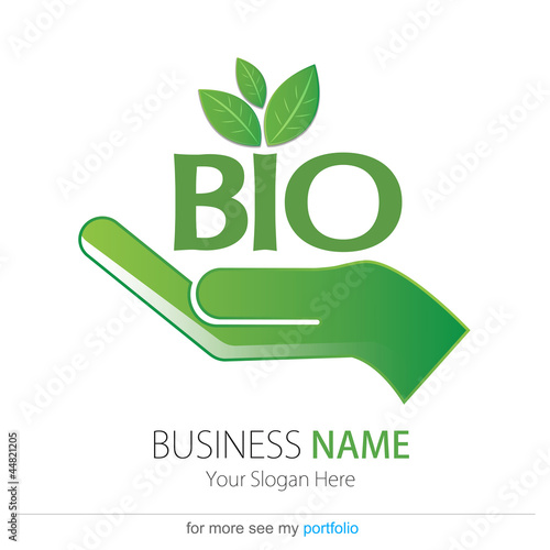 Business (Company) Logo, Bio, Eco, Vector