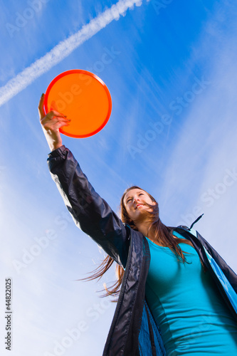 Disc and open sky