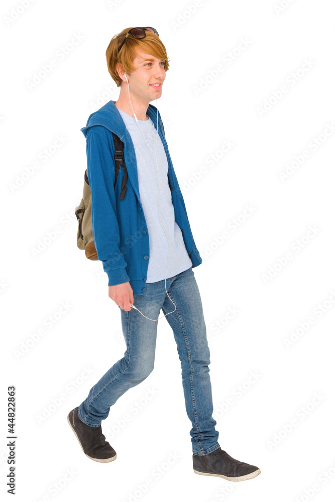 teenage boy with backpack teenage boy with backpack