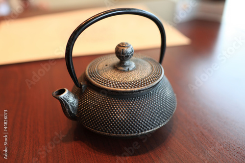 Iron teapot
