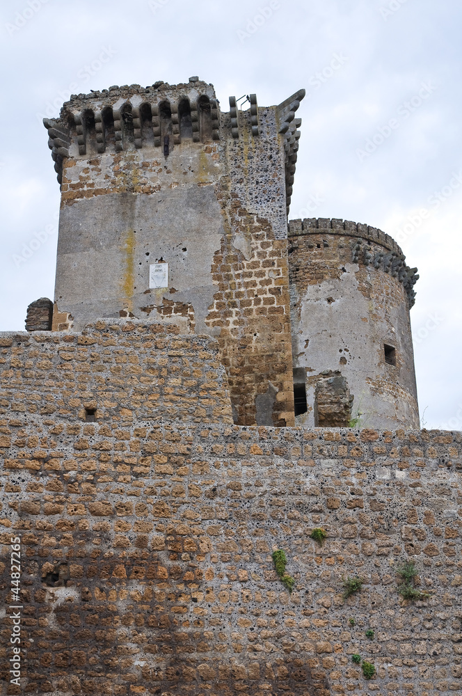 Castle of Borgia. Nepi. Lazio. Italy.