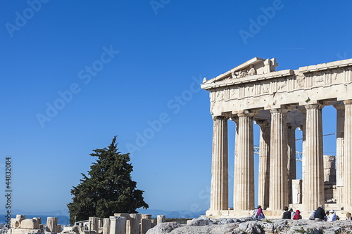 Parthenon in Greece