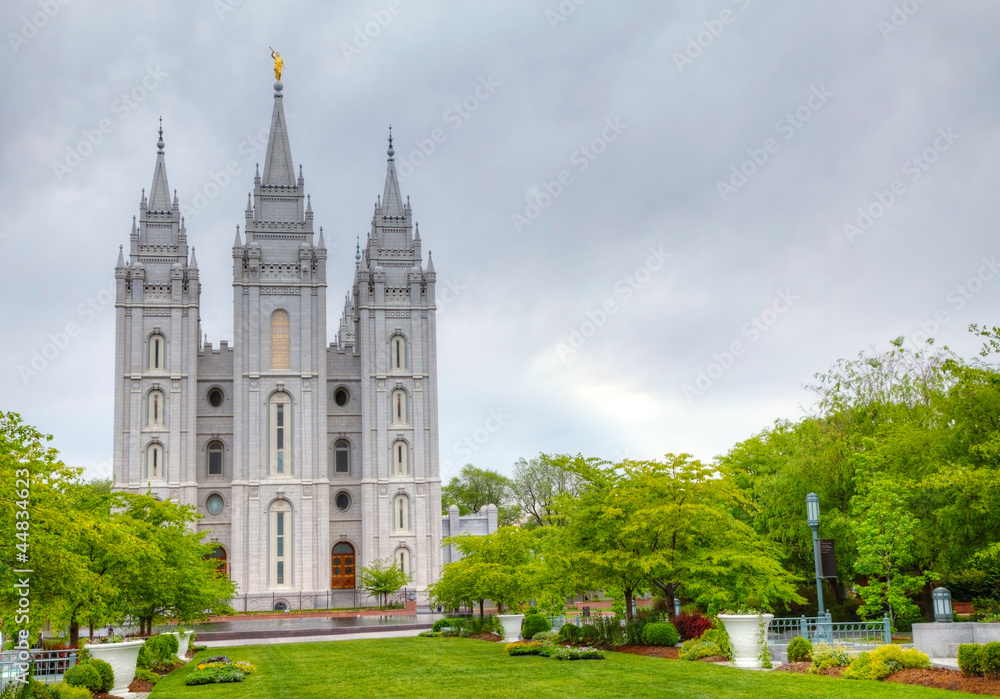 Mormons' Temple in Salt Lake City, UT