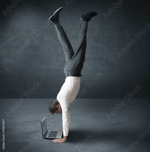 Obraz na płótnie Acrobatic work