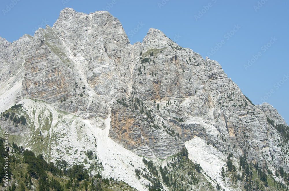 Mountain of Albanian Alps
