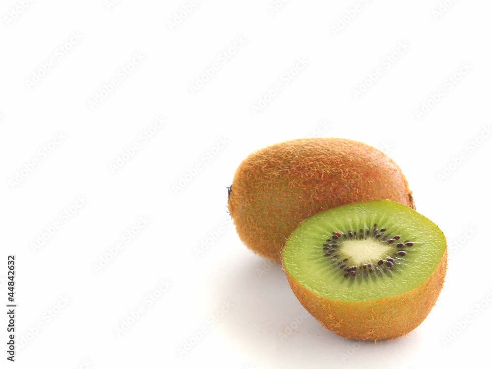Kiwifruit isolated on white background Kiwifruit isolated on white background