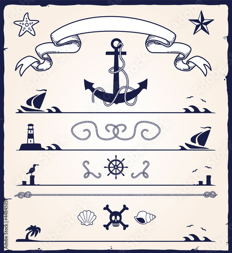 nautical / marine design elements