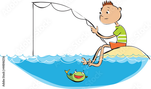 Fishing boy