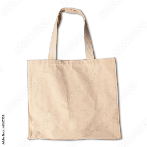 clothes bag isolated white background