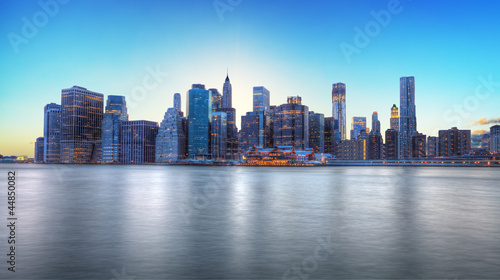 Crépuscule sur New York. © Prod. Numérik