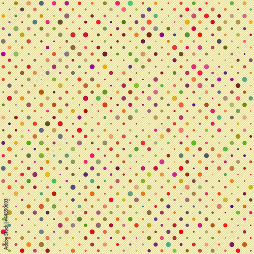 Seamless Polka dot pattern