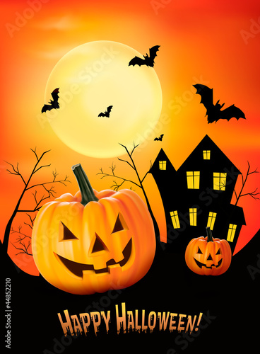Halloween background  Vector
