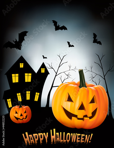 Halloween background  Vector
