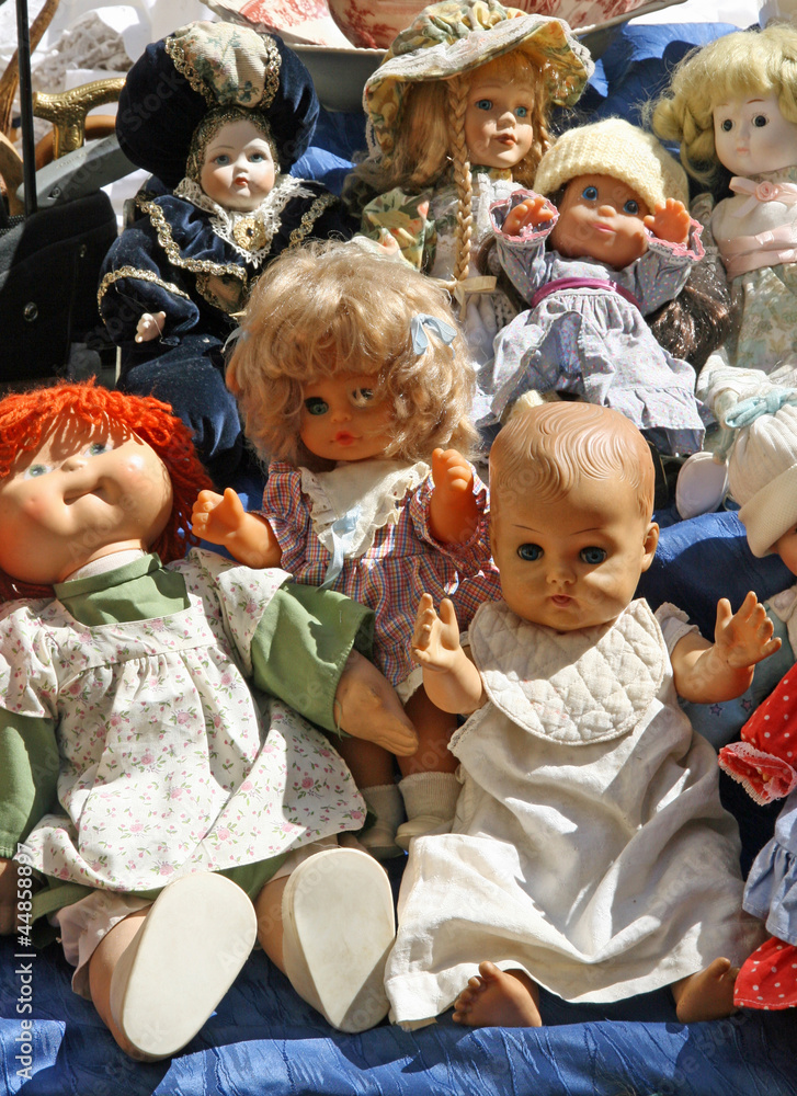 collection of antique dolls items on sale market collection of antique dolls items on sale market