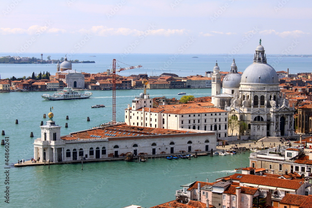 Vue aérienne de Venise (Italie)
