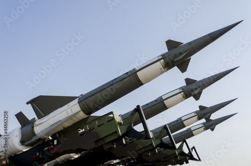 Stampa su tela Air force missile system
