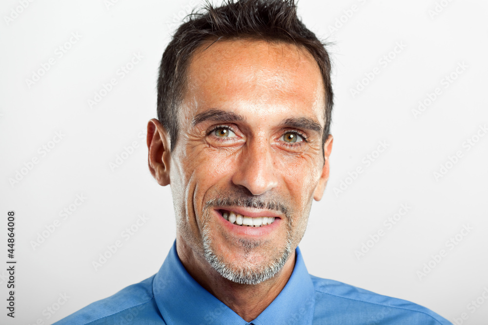 Fototapeta premium Smiling businessman portrait