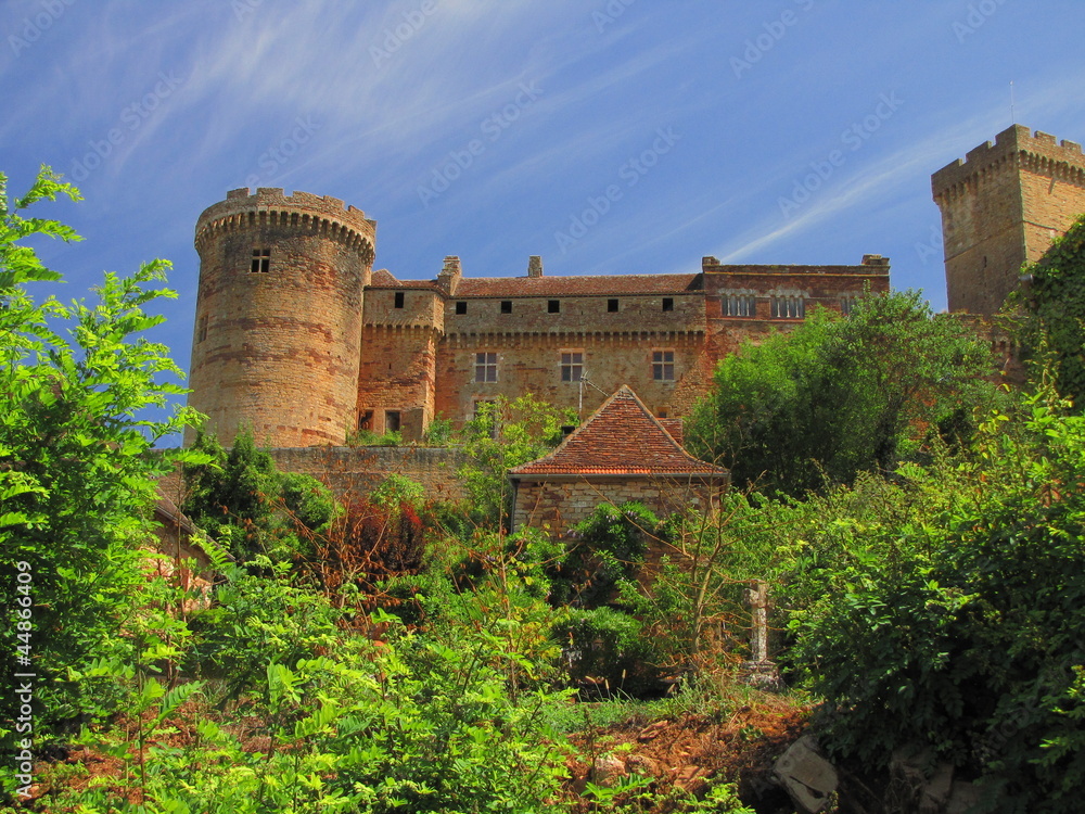 Château de Castelnau-Bretenoux ; Corrèze Lot ; Limousin Périgord Château de Castelnau-Bretenoux ; Corrèze Lot ; Limousin Périgord