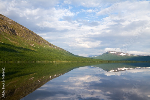Swedish Lapland scenery.