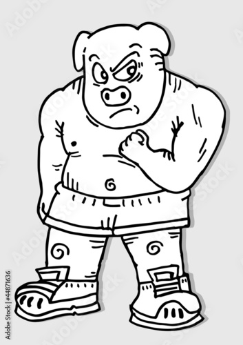Strong animal