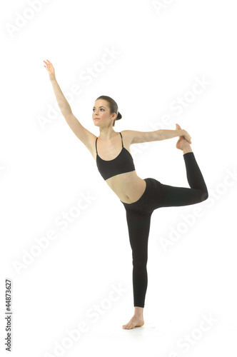 Girl doing yoga © newvave
