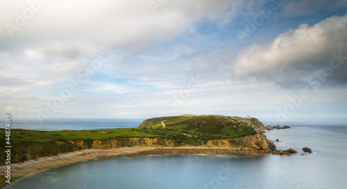 End of Land. Finister in Bretagne, France. light of landscape