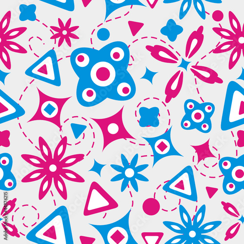 Seamless geometric pattern