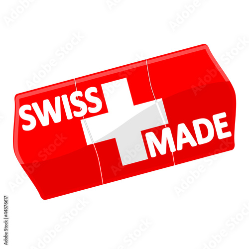 Preisschild "SWISS MADE"