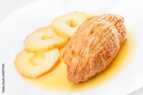 chicken with apple