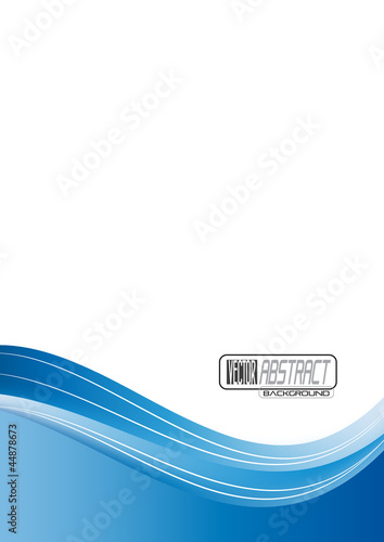 Sky and sea background # Vector