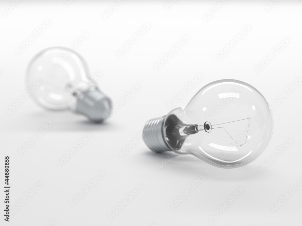 Light Bulbs with depth of field