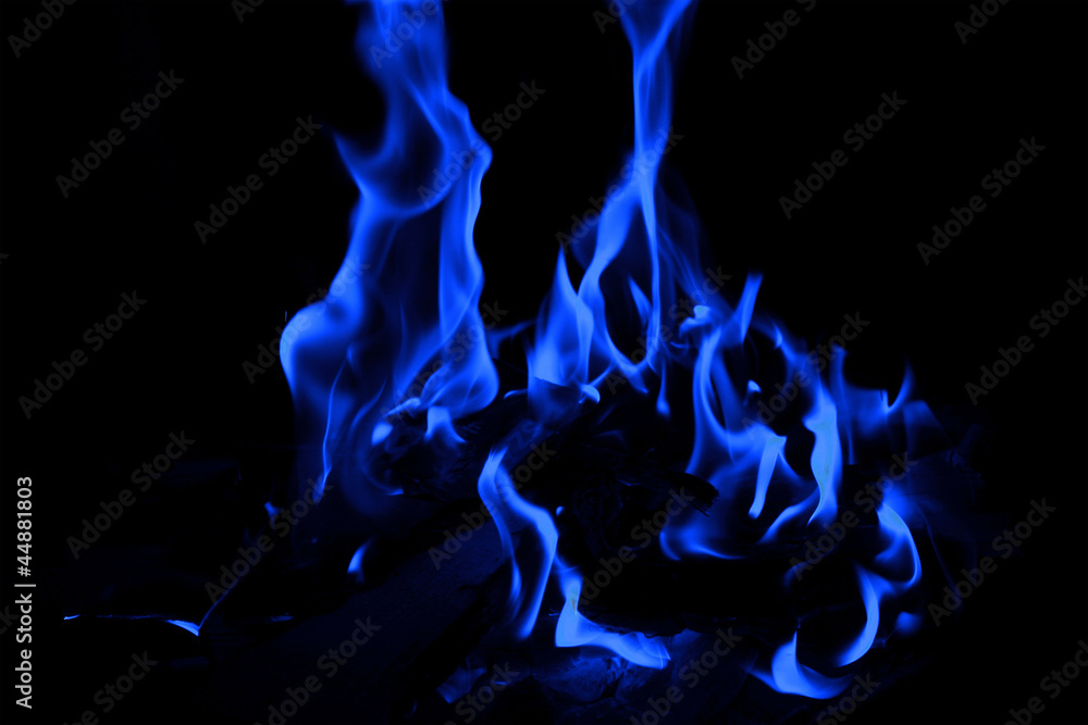blue fire