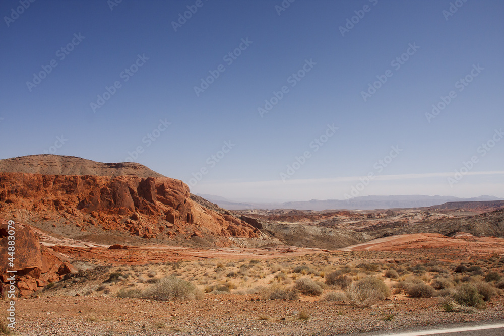 Rolling Hills of Red Rock