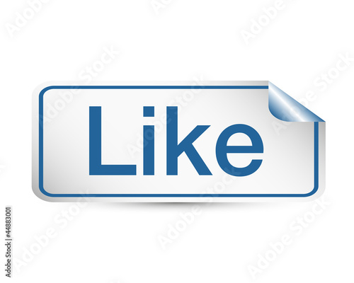 like label