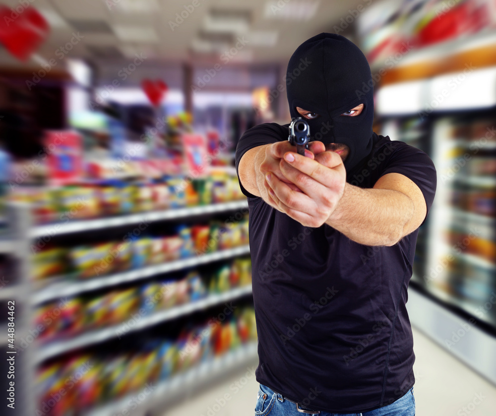 Fotografía Robbery in the store