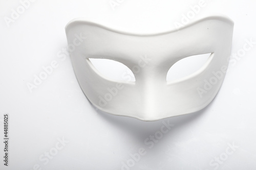 white mask