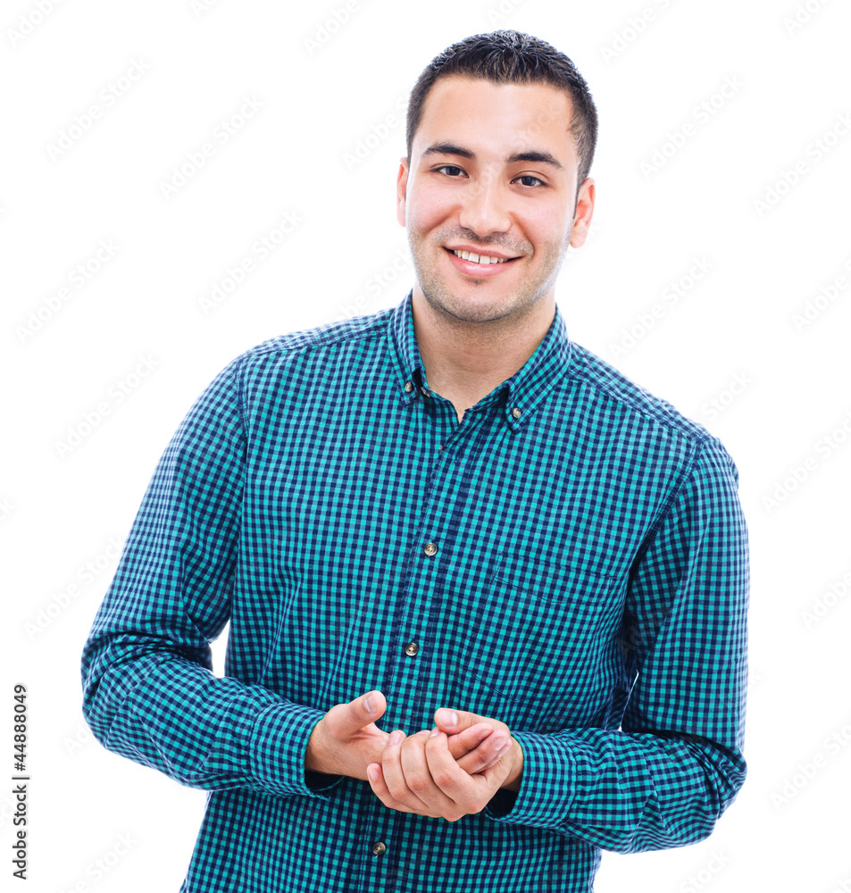 Handsome businessman