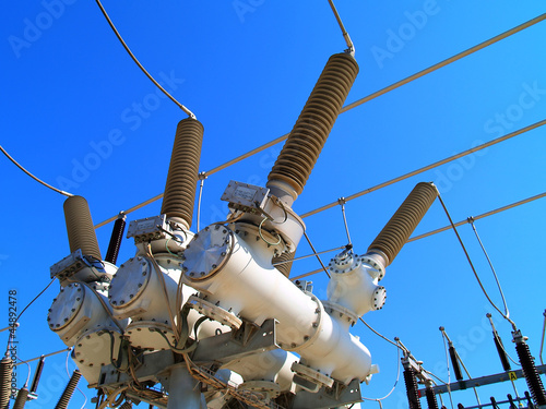 High voltage electrical substation