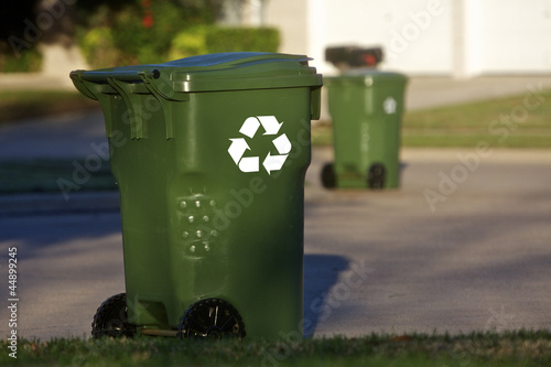 Obraz na płótnie Recycle BIns