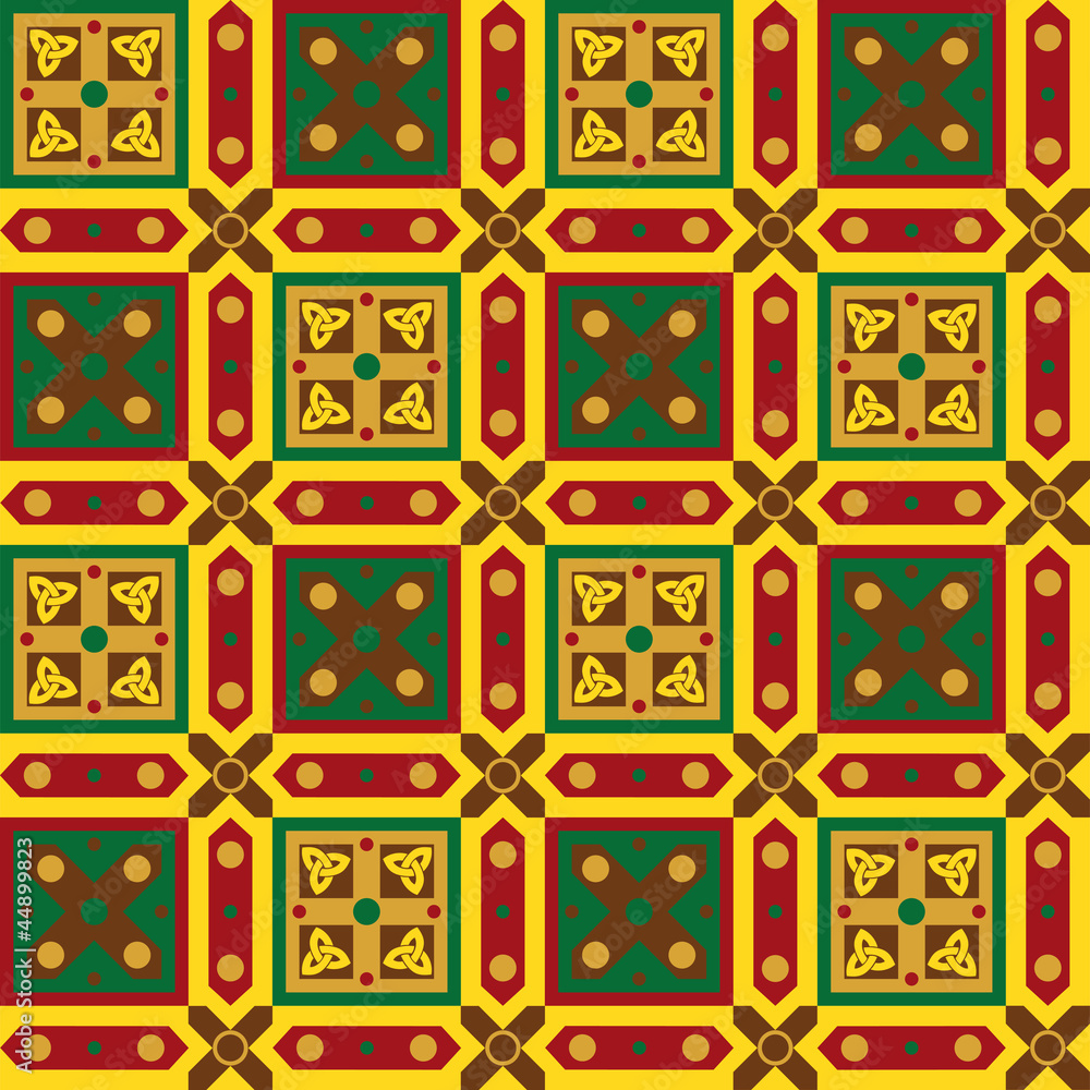 Celtic seamless pattern